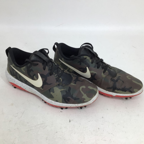 Vist Large View of Product Image Which is Used Nike ROSHE TOUR NRG SR 9.5 GOLF SHOES Mens Golf Shoes Camouflage Senior 9.5