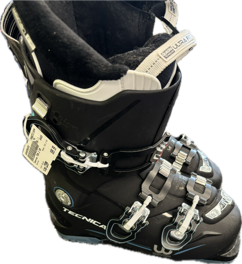 Vist Large View of Product Image Which is Used Tecnica TEN.2 65 Womens DH Ski Boot Black 235 MP - J05.5 - W06.5