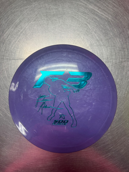 Vist Large View of Product Image Which is Used Prodigy F3 Disc Golf Driver Purple