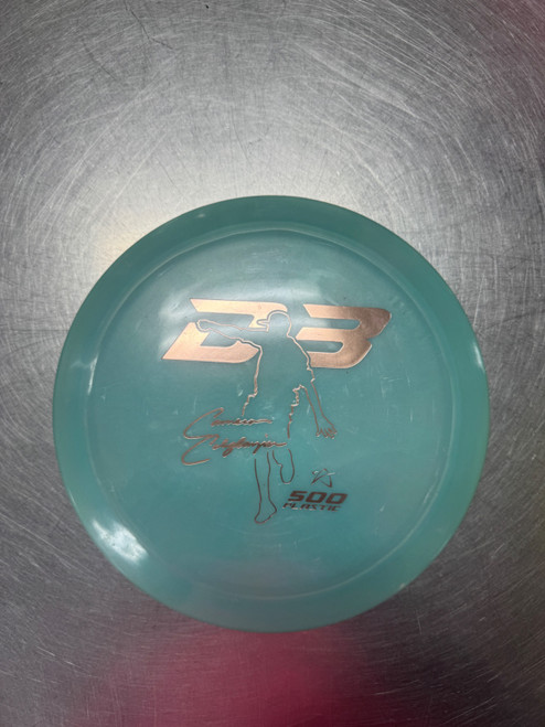 Vist Large View of Product Image Which is Used Prodigy D3 Disc Golf Driver Royal Blue