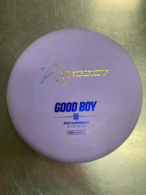 Vist Large View of Product Image Which is Used Prodigy GOOD BOY Disc Golf Putter Purple