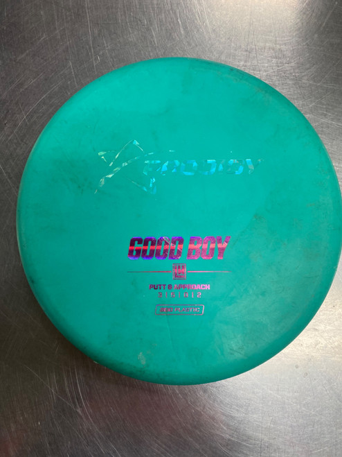 Vist Large View of Product Image Which is Used Prodigy GOOD BOY Disc Golf Putter Royal Blue