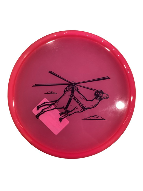 Vist Large View of Product Image Which is Used Prodigy STRYDER Disc Golf Mid Range Neon Pink