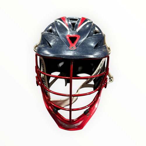 Vist Large View of Product Image Which is Used Cascade R Lacrosse Helmet Navy Blue One Size