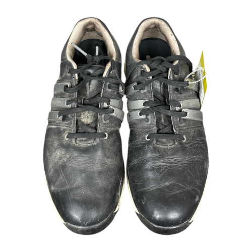 Vist Large View of Product Image Which is Used Adidas Black Mens Golf Shoes Senior 7