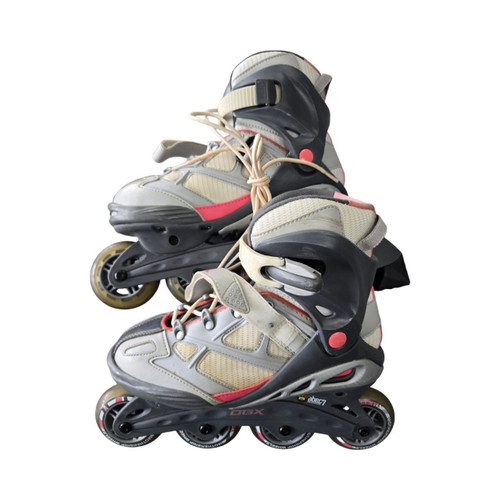 Vist Large View of Product Image Which is Used DBX WOMENS ROLLERBLADES 8 Senior Rec Fitness Skates Grey Senior 8