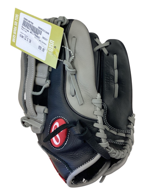 Vist Large View of Product Image Which is Used Rawlings WRS125HBGG BB/SB Glove RH Throw Black 12 1/2"