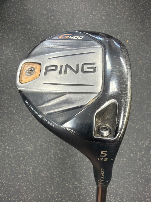 Vist Large View of Product Image Which is Used Ping G400 Mens Fairway Wood RH 5 Wood