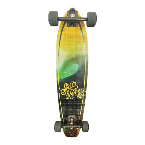 Vist Large View of Product Image Which is Used Sector 9 COSMIC WEAVE LONGBOARD Longboard Navy Blue Long