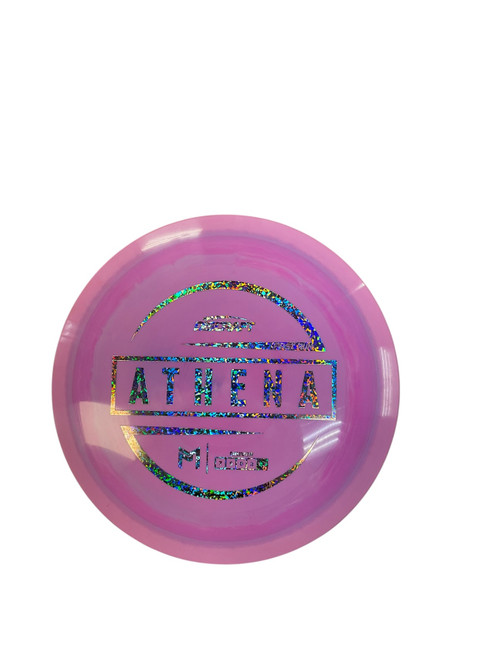 Vist Large View of Product Image Which is Used Discraft 1ST RUN ESP ATHENA Disc Golf Driver Pink 171g