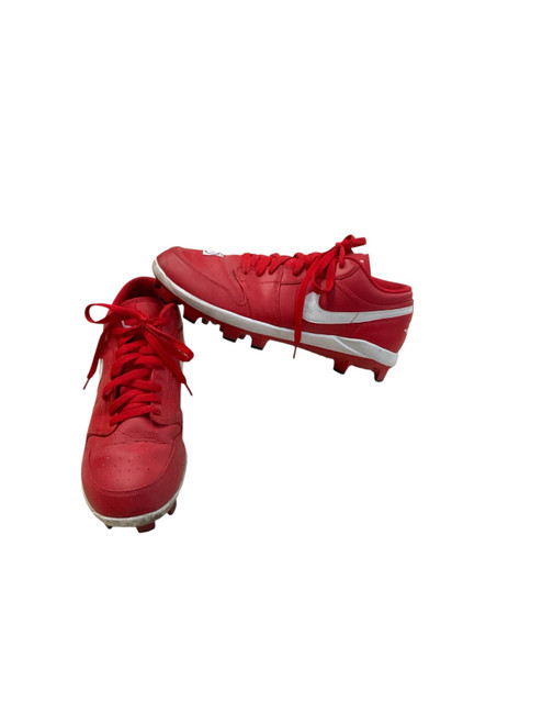 Vist Large View of Product Image Which is Used Nike AIR JORDAN BB/SB Cleats Red Senior 11