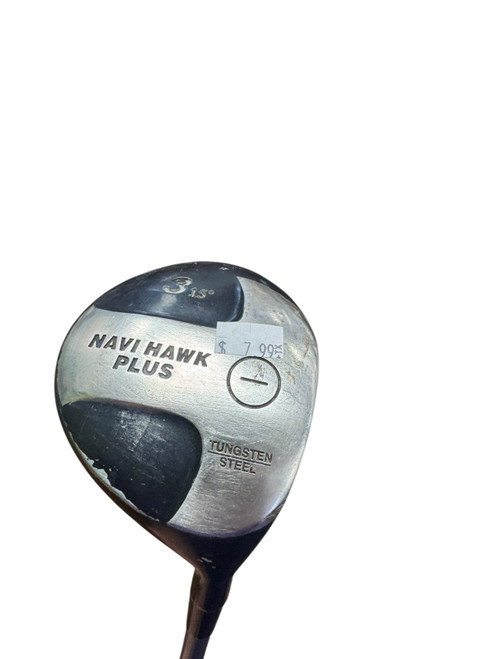 Vist Large View of Product Image Which is Used NAVI HAWK PLUS Mens Fairway Wood RH 3 Wood
