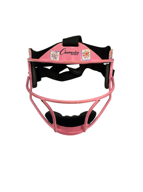 Vist Large View of Product Image Which is Used Champion Sports FACEMASK BB/SB Fielders Mask Pink SM