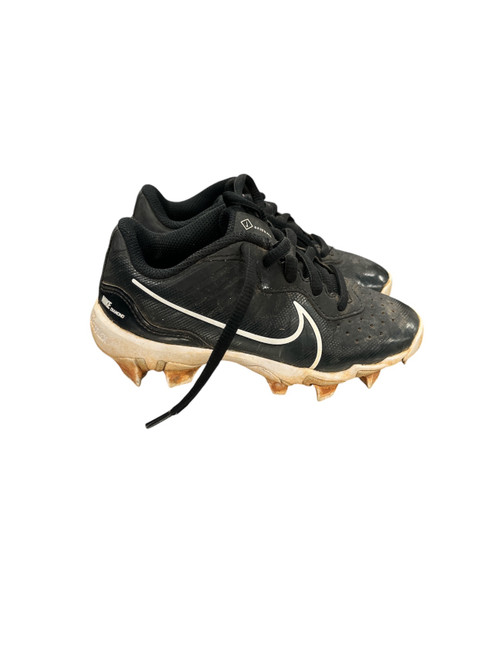 Vist Large View of Product Image Which is Used Nike DIAMOND BASEBALL CLEAT BB/SB Cleats Black Youth 11.0