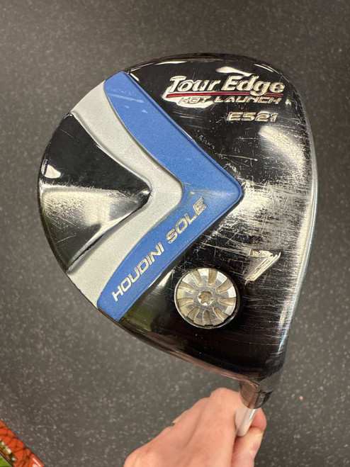 Vist Large View of Product Image Which is Used Tour Edge HOT LAUNCH E521 Mens Fairway Wood RH 7 Wood