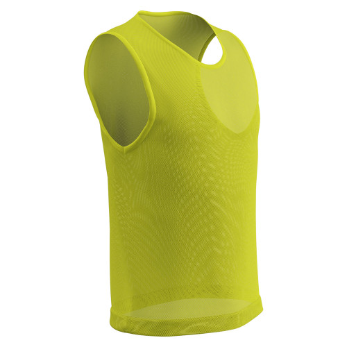 Vist Large View of Product Image Which is New 6-PACK SCRIMMAGE PINNIES-OPTIC YELLOW-YTH XL