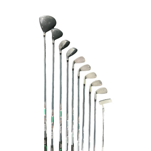 Vist Large View of Product Image Which is Used, Top Flite GAMER Womens Complete Set, 6i-9i/PW, 4HY, 5HY, 3W 15 degree, 12 degree Driver, Right-handed, 10 Piece, Womens Flex