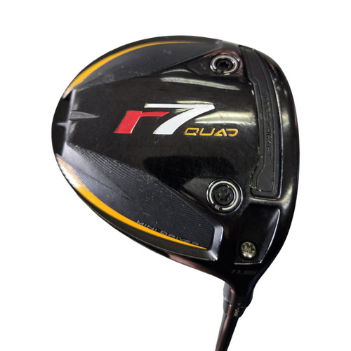 Vist Large View of Product Image Which is Used Taylormade R7 QUAD MINI DRIVER 11.5 S Mens Driver RH 11.5 Degree