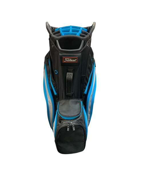Vist Large View of Product Image Which is Used Titleist 14 WAY CART BAG Mens Cart Bag Grey