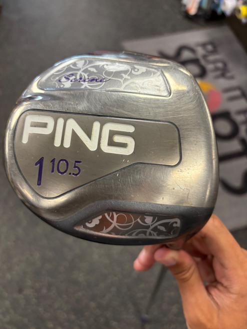 Vist Large View of Product Image Which is Used Ping SERENE Womens Driver RH 10.5 Degree