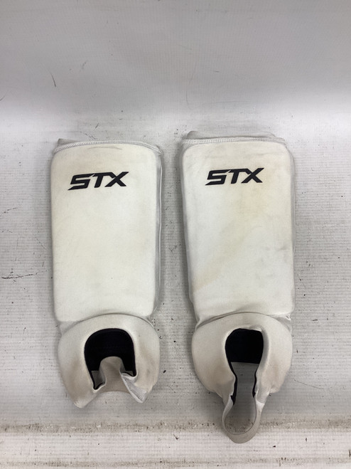 Vist Large View of Product Image Which is Used STX SHIN GUARDS FH Shin Guards White 11"
