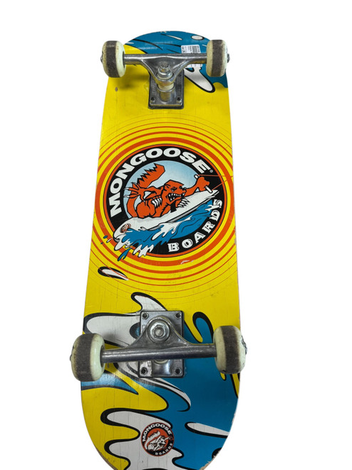Vist Large View of Product Image Which is Used Mongoose MONGOOSE SKATEBOARD Complete Skateboard Yellow Long
