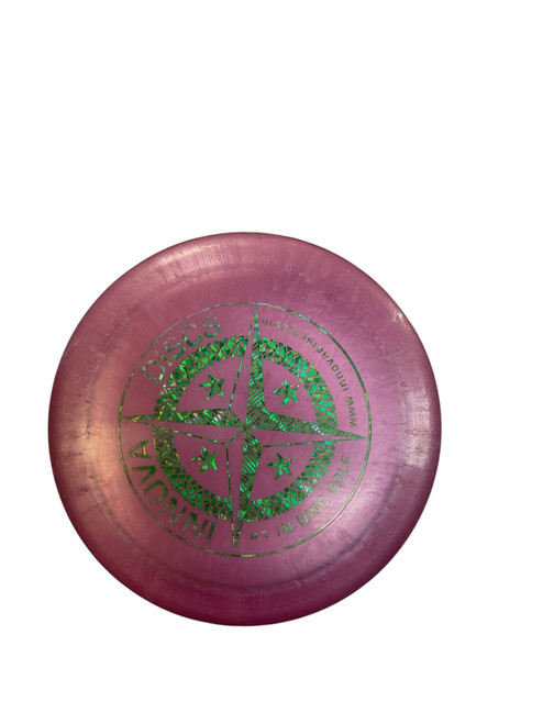 Vist Large View of Product Image Which is Used Innova G STAR COLOSSUS Disc Golf Driver Purple 173g