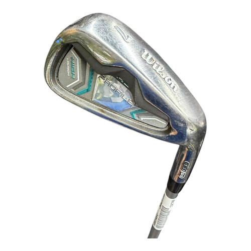 Vist Large View of Product Image Which is Used Wilson PROFILE HL Mens Individual Iron RH 7 Iron