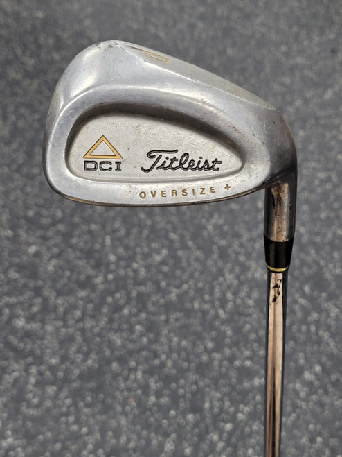 Vist Large View of Product Image Which is Used Titleist DCI OVERSIZE+ Golf Wedge Mens RH Pitching Wedge