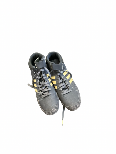 Vist Large View of Product Image Which is Used Adidas Wrestling Shoes Grey Senior 7