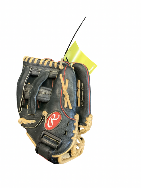 Vist Large View of Product Image Which is Used Rawlings HIGHLIGHT BB/SB Glove RH Throw Black 11 1/2"