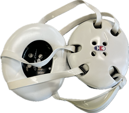 Vist Large View of Product Image Which is Used Cliff Keen Wrestling Headgear White
