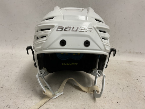 Vist Large View of Product Image Which is Used Bauer RE-AKT 150 Hockey Helmet Only White SM