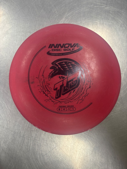 Vist Large View of Product Image Which is Used Innova DX TL3 Disc Golf Driver Red