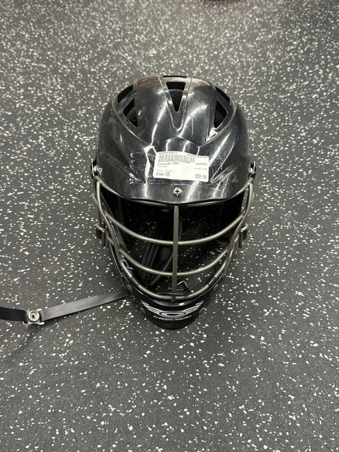 Vist Large View of Product Image Which is Used Cascade CSR Lacrosse Helmet Black One Size
