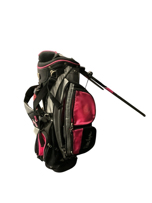 Vist Large View of Product Image Which is Used Walter Hagen KIDS GOLF BAG Jr Stand Bag Pink