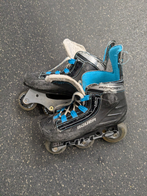 Vist Large View of Product Image Which is Used Bauer Roller Hockey Skates None Youth 11.0