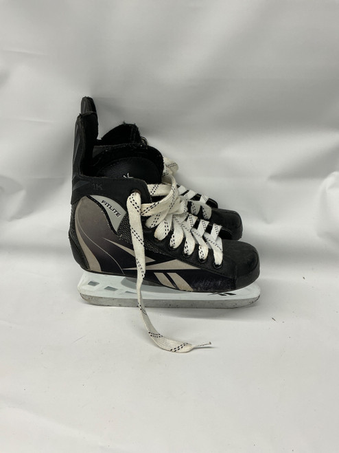 Vist Large View of Product Image Which is Used Reebok 1K FITLITE Junior Hockey Skate Black Junior 03