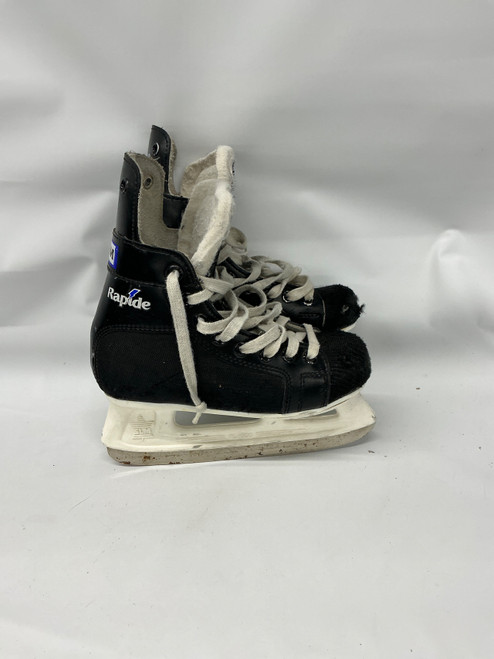 Vist Large View of Product Image Which is Used CCM 101 Junior Hockey Skate Black Junior 01