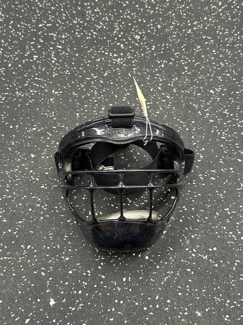 Vist Large View of Product Image Which is Used SPORTS SHIELDS DEFENDER BB/SB Fielders Mask Black One Size