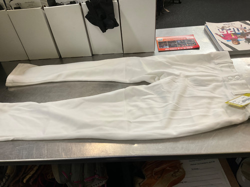 Vist Large View of Product Image Which is Used Alleson BB PANTS BB/SB Pant Boys White LG