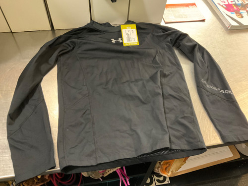 Vist Large View of Product Image Which is Used Under Armour COMPRESSION SHIRT Other Clothing Black LG