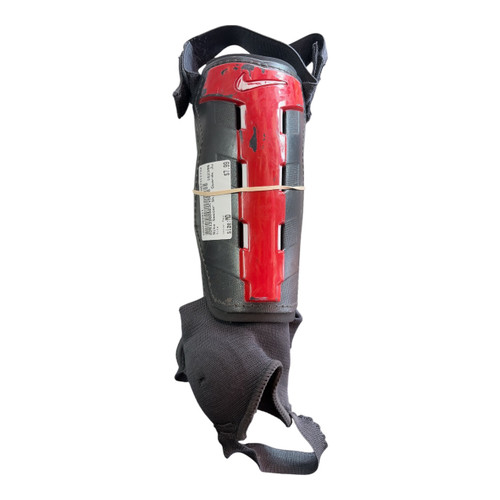 Vist Large View of Product Image Which is Used Nike Soccer Shin Guards Junior Red MD