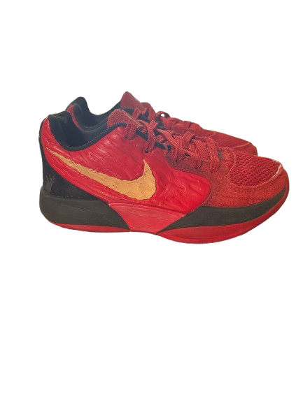 Vist Large View of Product Image Which is Used Nike JA 2 NIGHTMARE JNR 1.0 Basketball Shoes Y Red Junior 01