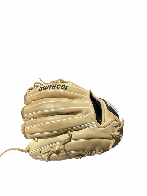Vist Large View of Product Image Which is Used Marucci ASCENSION SERIES BB/SB Glove RH Throw Tan 11 1/4"
