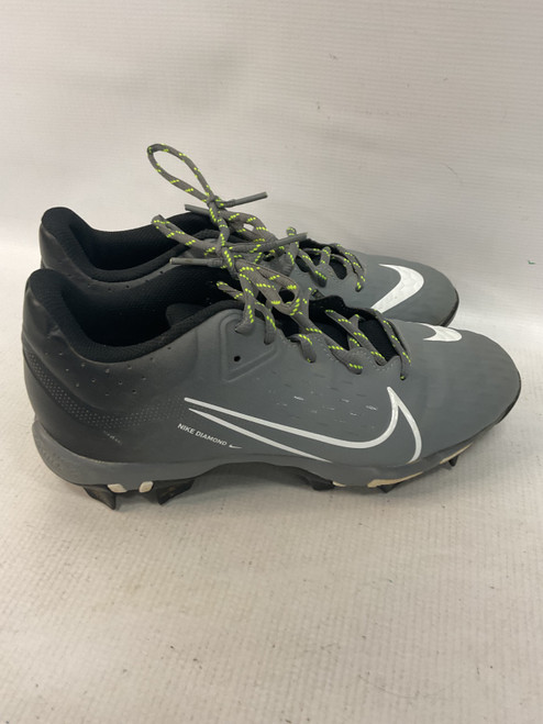 Vist Large View of Product Image Which is Used Nike DIAMOND BB/SB Cleats Grey Senior 8