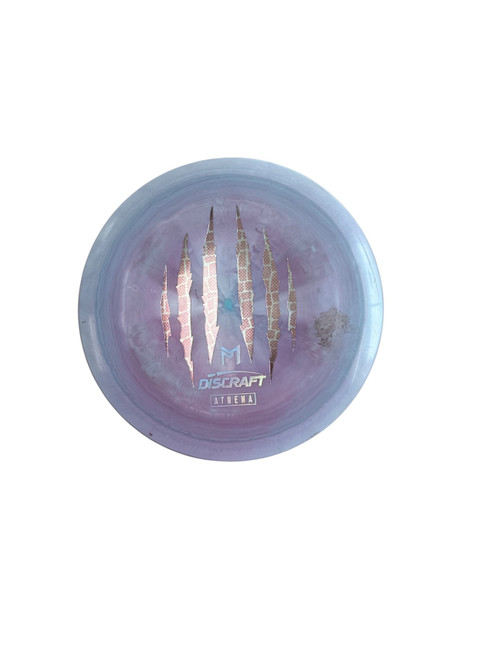 Vist Large View of Product Image Which is 178g Used Discraft ATHENA 6 CLAW Disc Golf Mid Range Purple