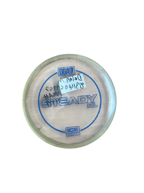 Vist Large View of Product Image Which is 176g Used DGA STEADY BL ICE Disc Golf Putter Black