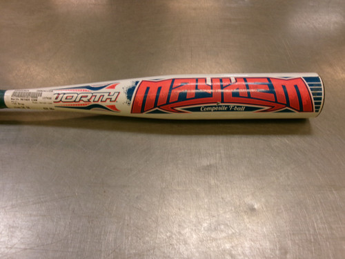 Vist Large View of Product Image Which is Used Worth MAYHEM COMP BB/SB T-Ball Bat 24"