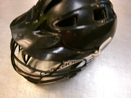Vist Large View of Product Image Which is Used Cascade CPV Lacrosse Helmet Black SM